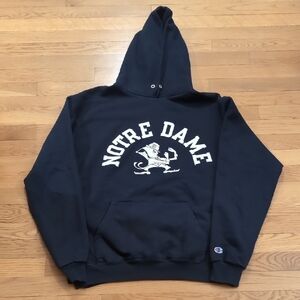 Champion Navy Notre Dame Hoodie